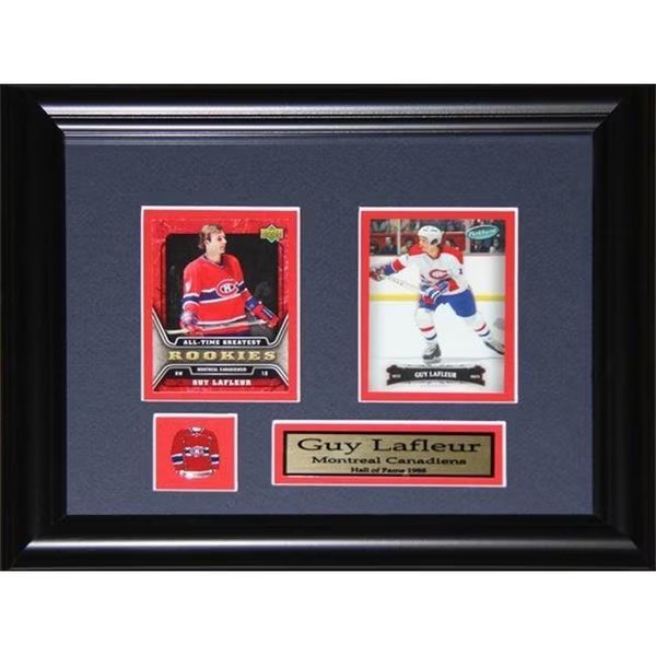 Midway Memorabilia Guy Lafleur Montreal Canadiens 2 Card Frame, Midway Memorabilia, Mfr#: lafleur_2card